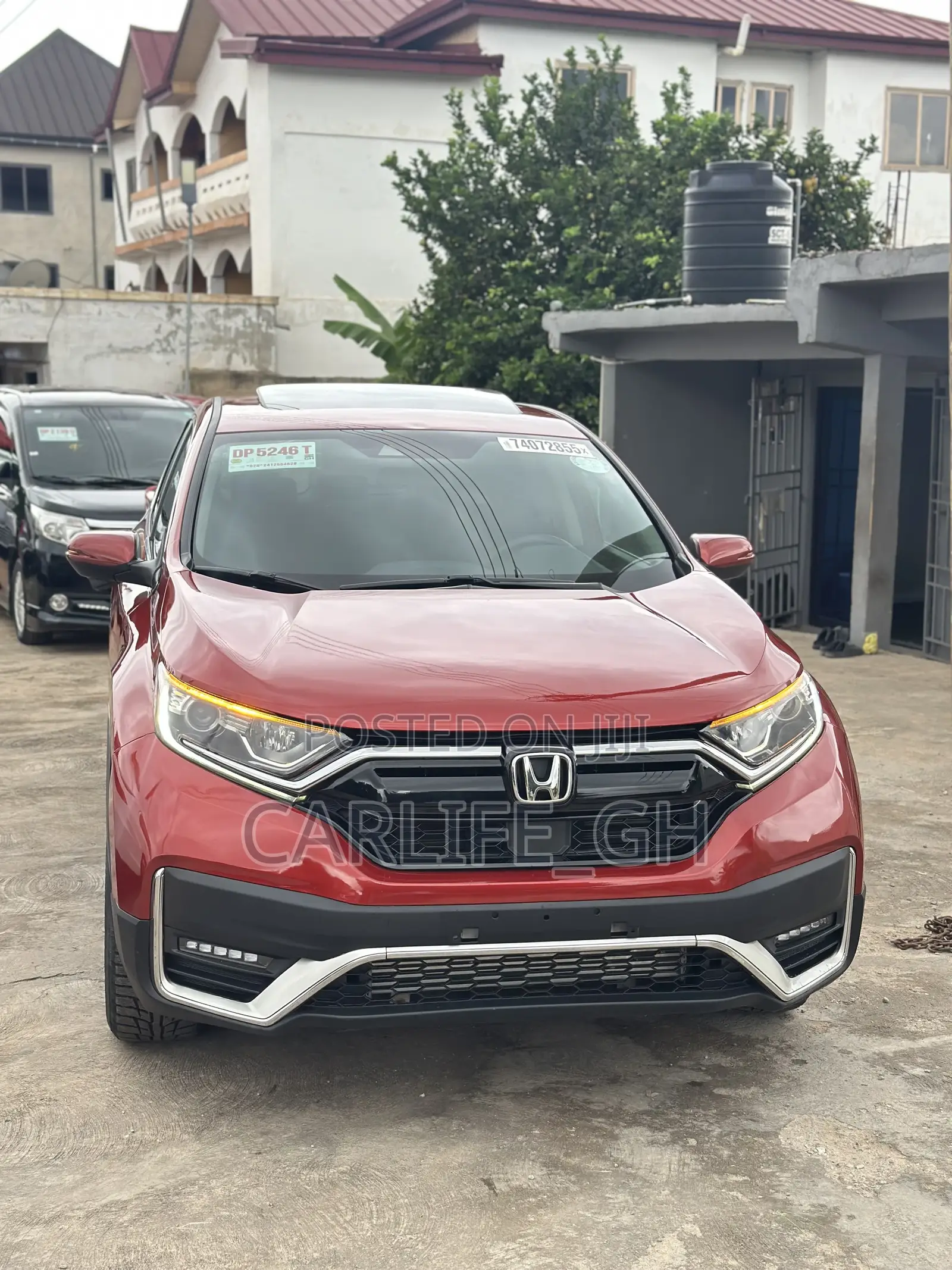 Honda CR-V EX-L 4dr SUV AWD (1.5L 4cyl CVT) 2017 Red