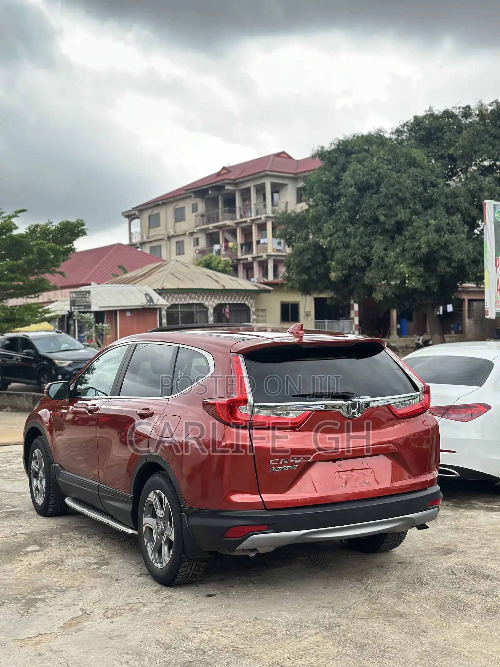 Honda CR-V EX-L 4dr SUV AWD (1.5L 4cyl CVT) 2017 Red