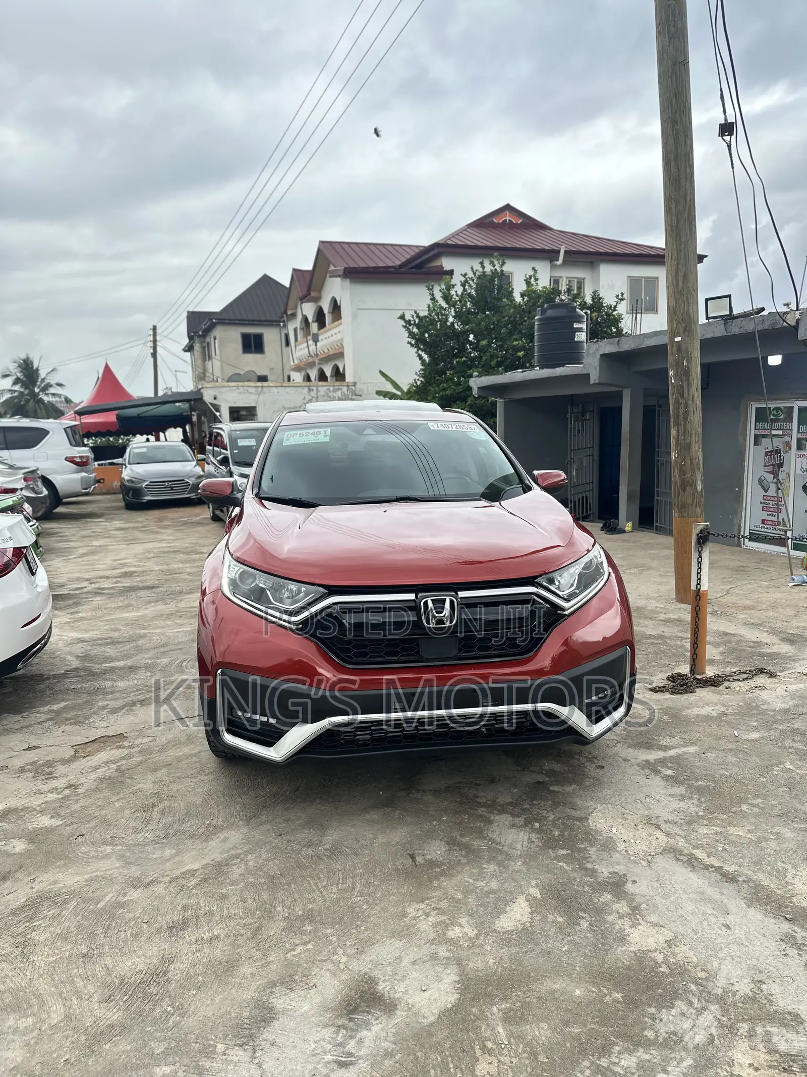Honda CR-V EX-L 4dr SUV AWD (1.5L 4cyl CVT) 2017 Red