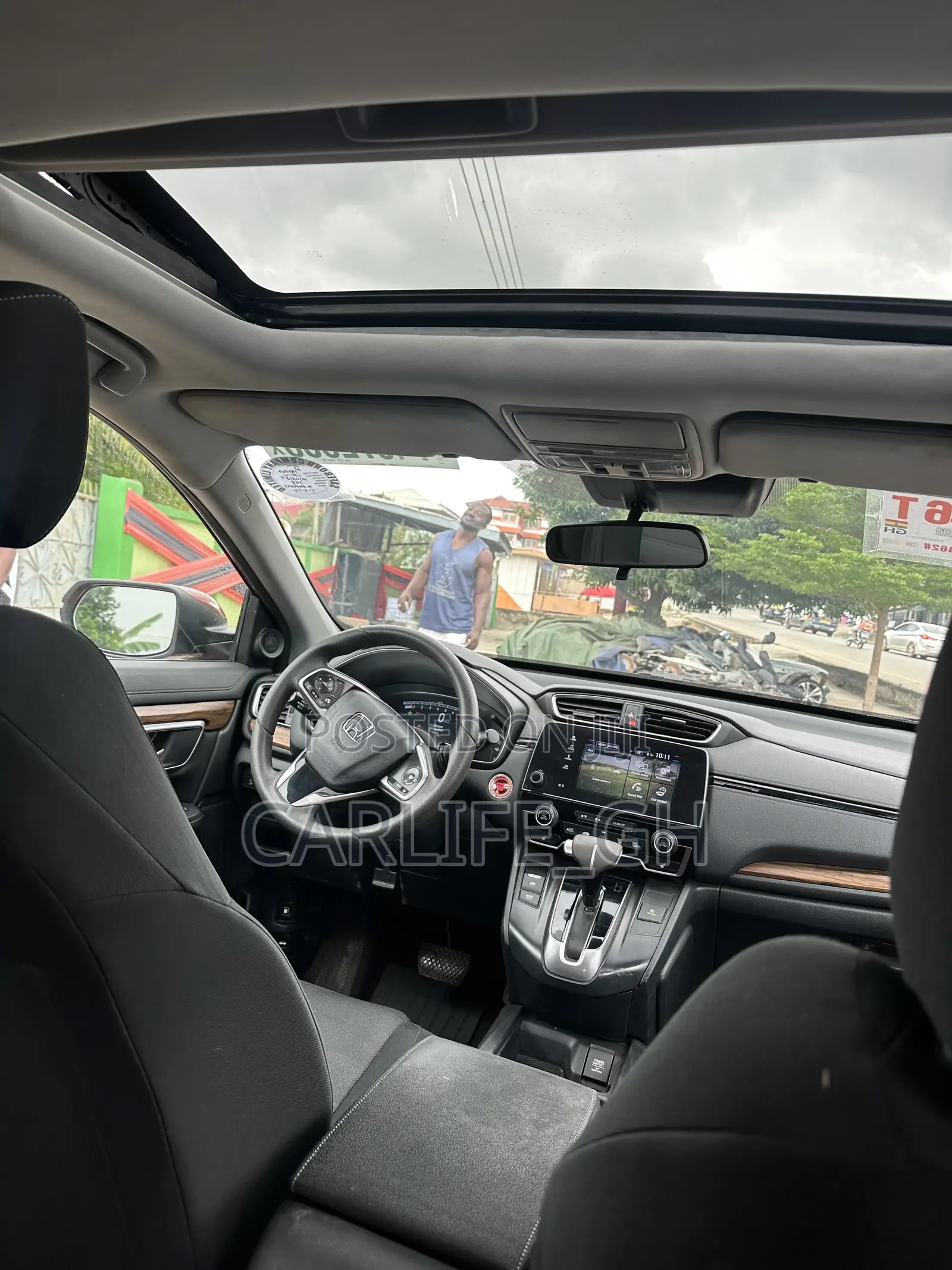 Honda CR-V EX-L 4dr SUV AWD (1.5L 4cyl CVT) 2017 Red