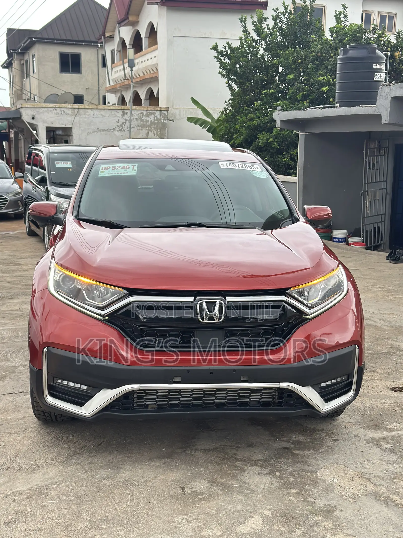 Honda CR-V EX-L 4dr SUV AWD (1.5L 4cyl CVT) 2017 Red