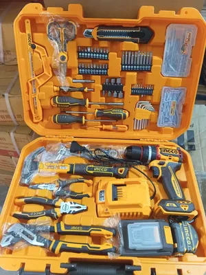 Cordless Drilling Machine Plus Tools Set