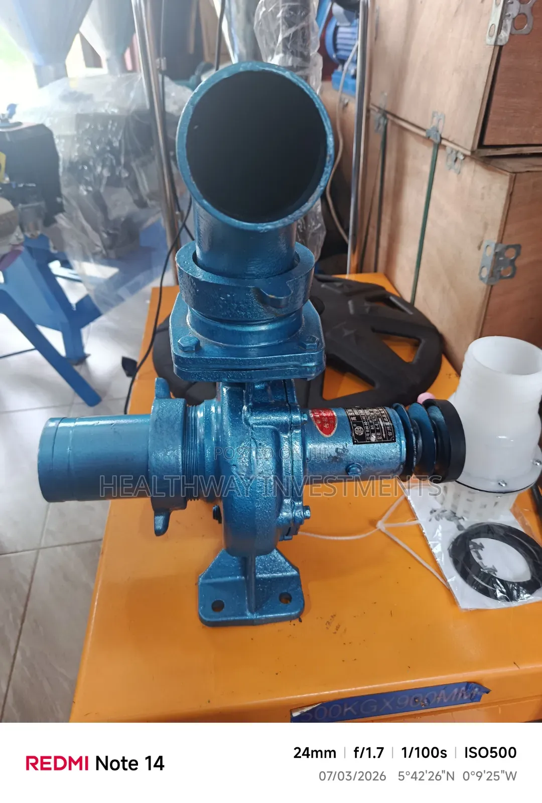 Irrigation Water Pump Model 80-80-140