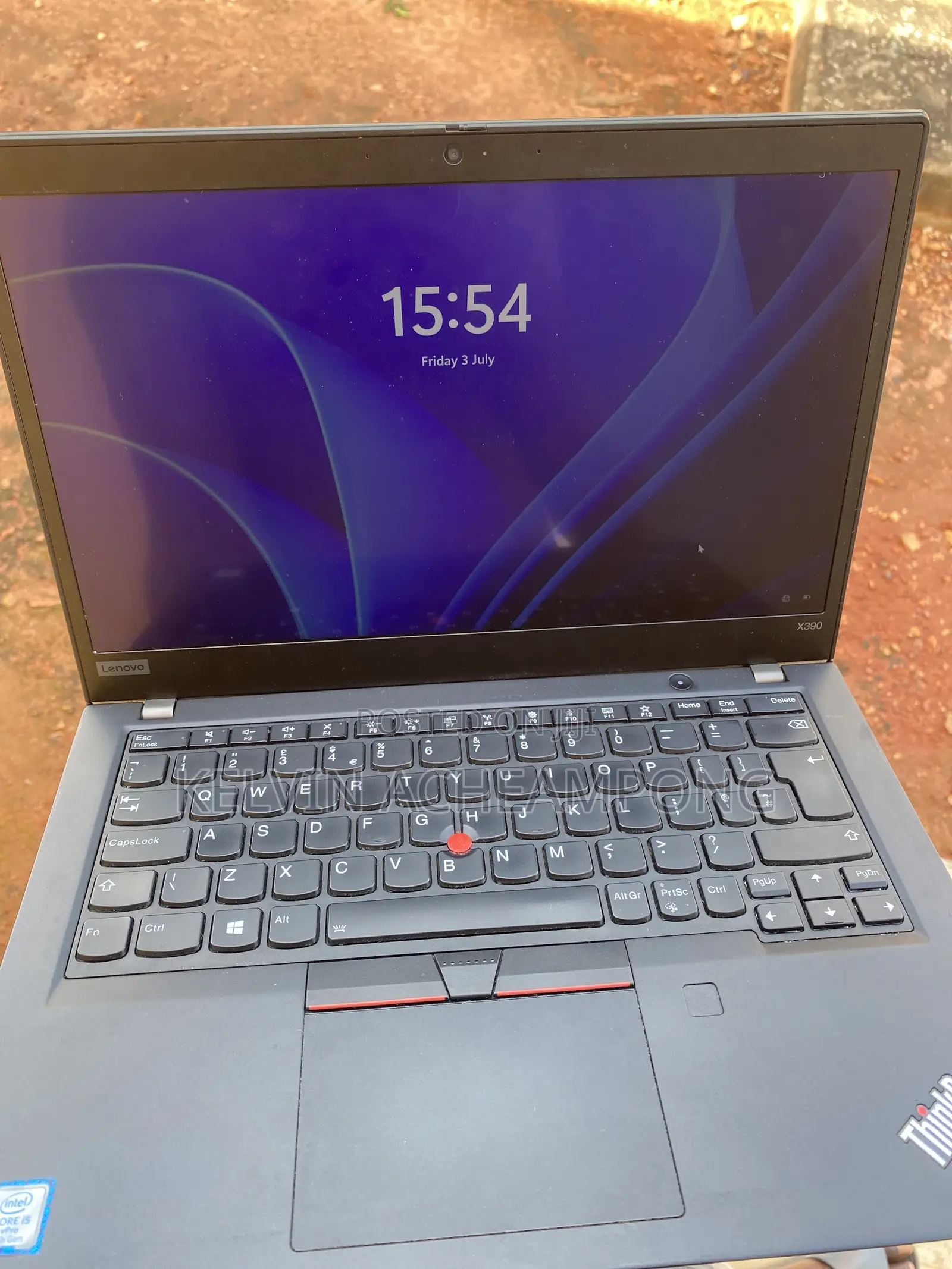Laptop Lenovo ThinkPad X390 8GB Intel Core i5 SSD 500GB