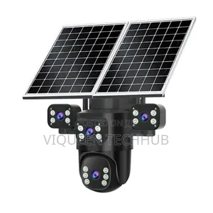 Dual Lense Linkage Ai Solar Battery Camera