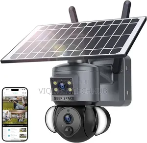 Dual Lense Linkage Ai Solar Battery Camera
