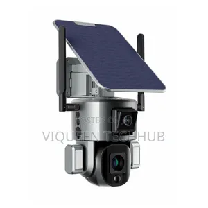 Dual Lense Linkage Ai Solar Battery Camera