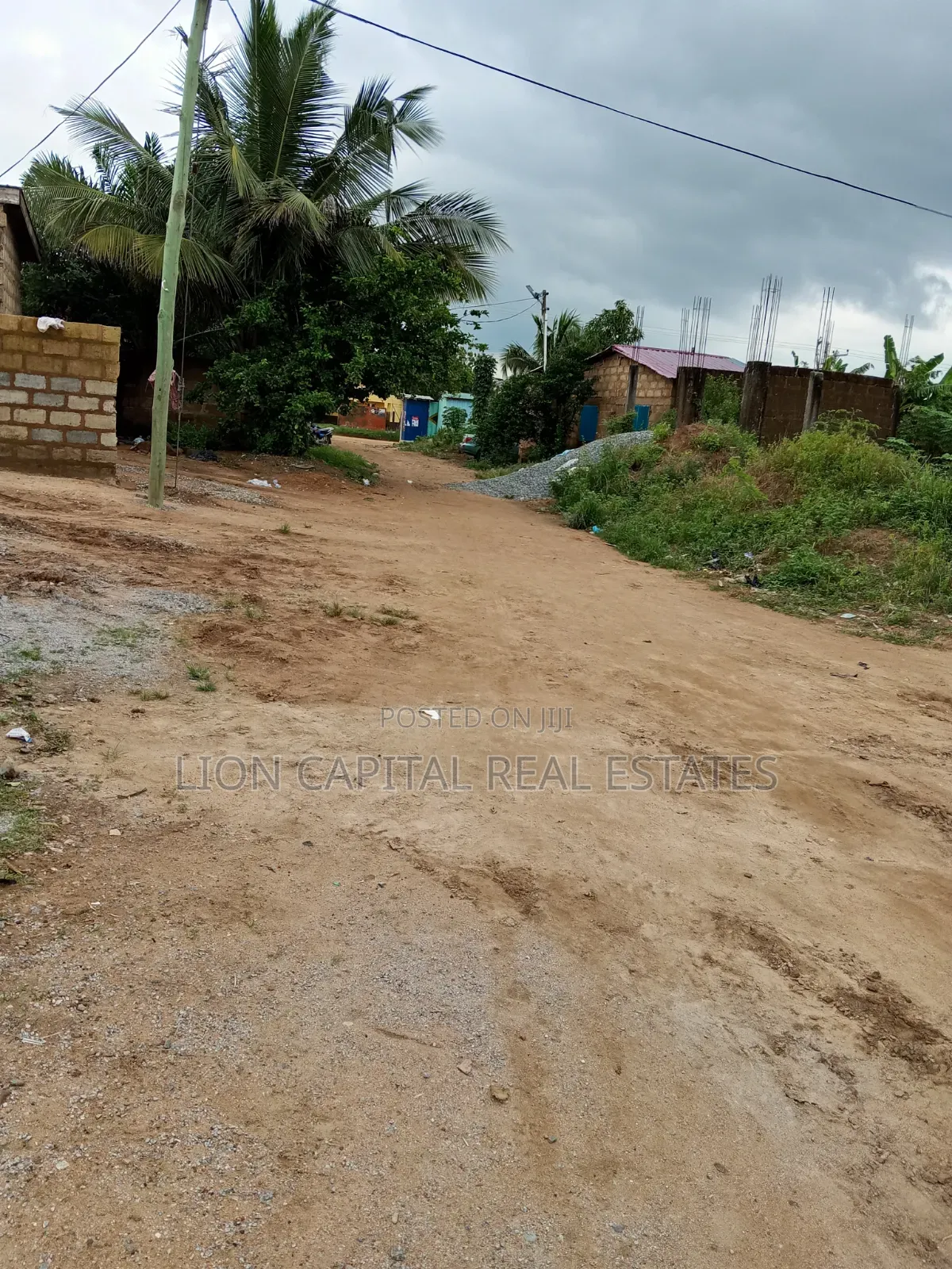 Land for Sale at Ablekuman Afuaman Without an Old House