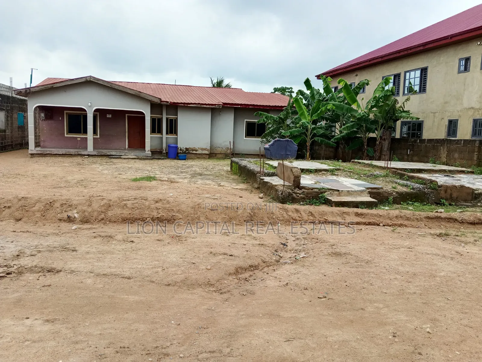 Land for Sale at Ablekuman Afuaman Without an Old House