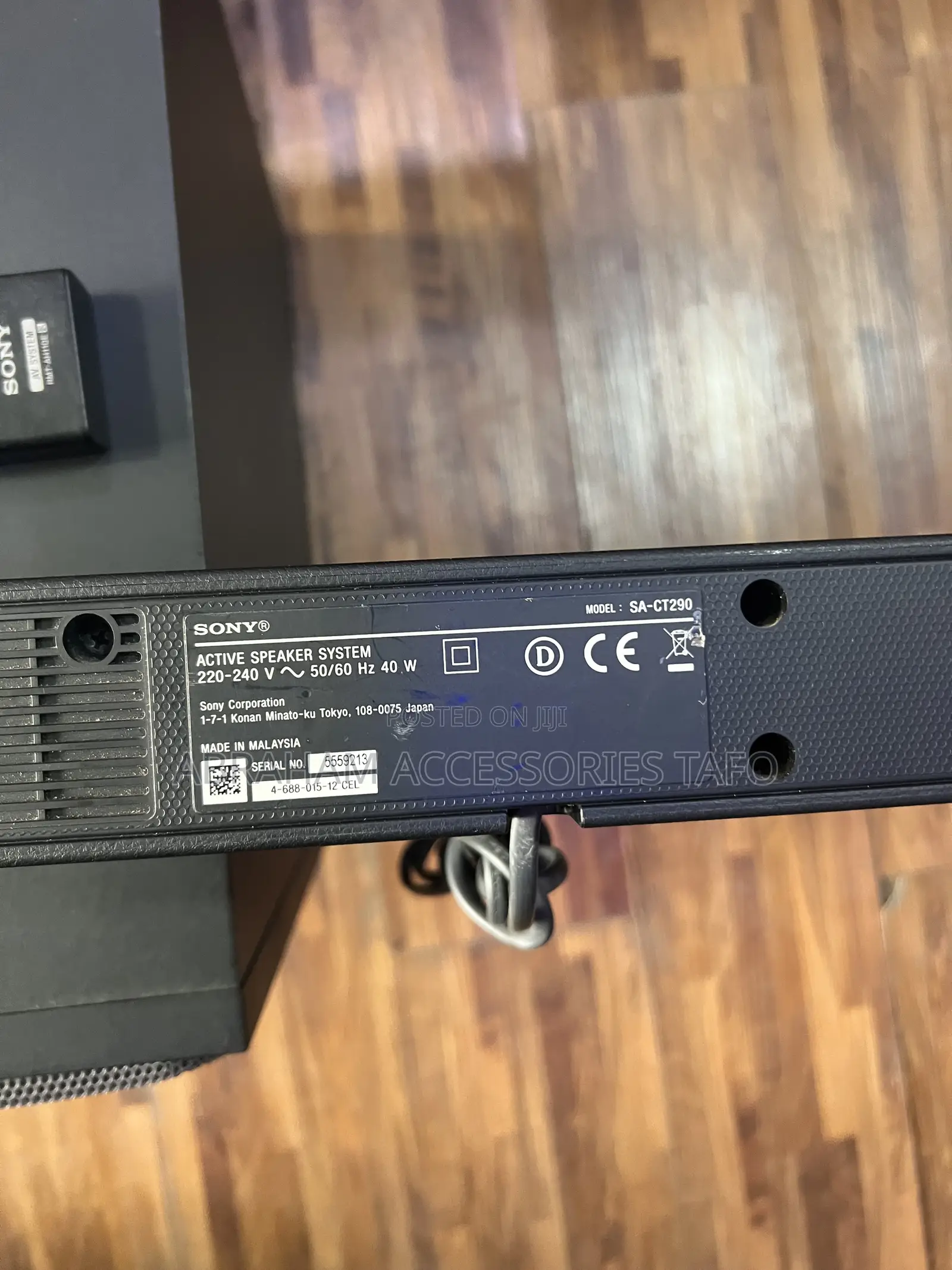 Sony Sa-Wct290