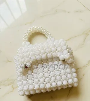 Handmade Beaded Berry Bag