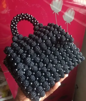 Handmade Beaded Berry Bag