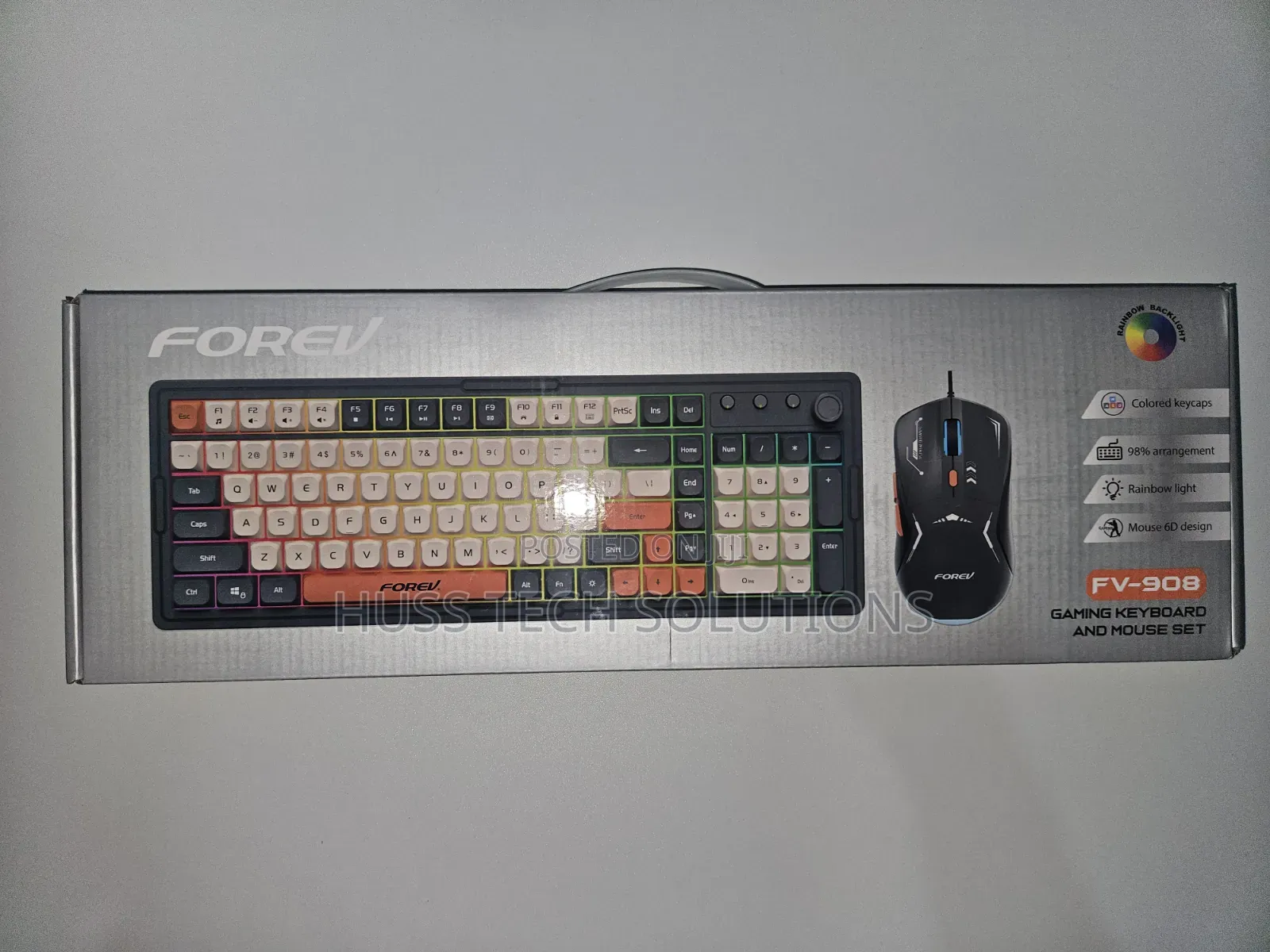 Forev Fv-908 Mechanical Gaming Keyboard and Mouse