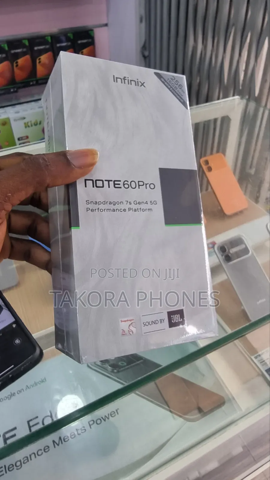 New Infinix Note 60 Pro 256 GB Black