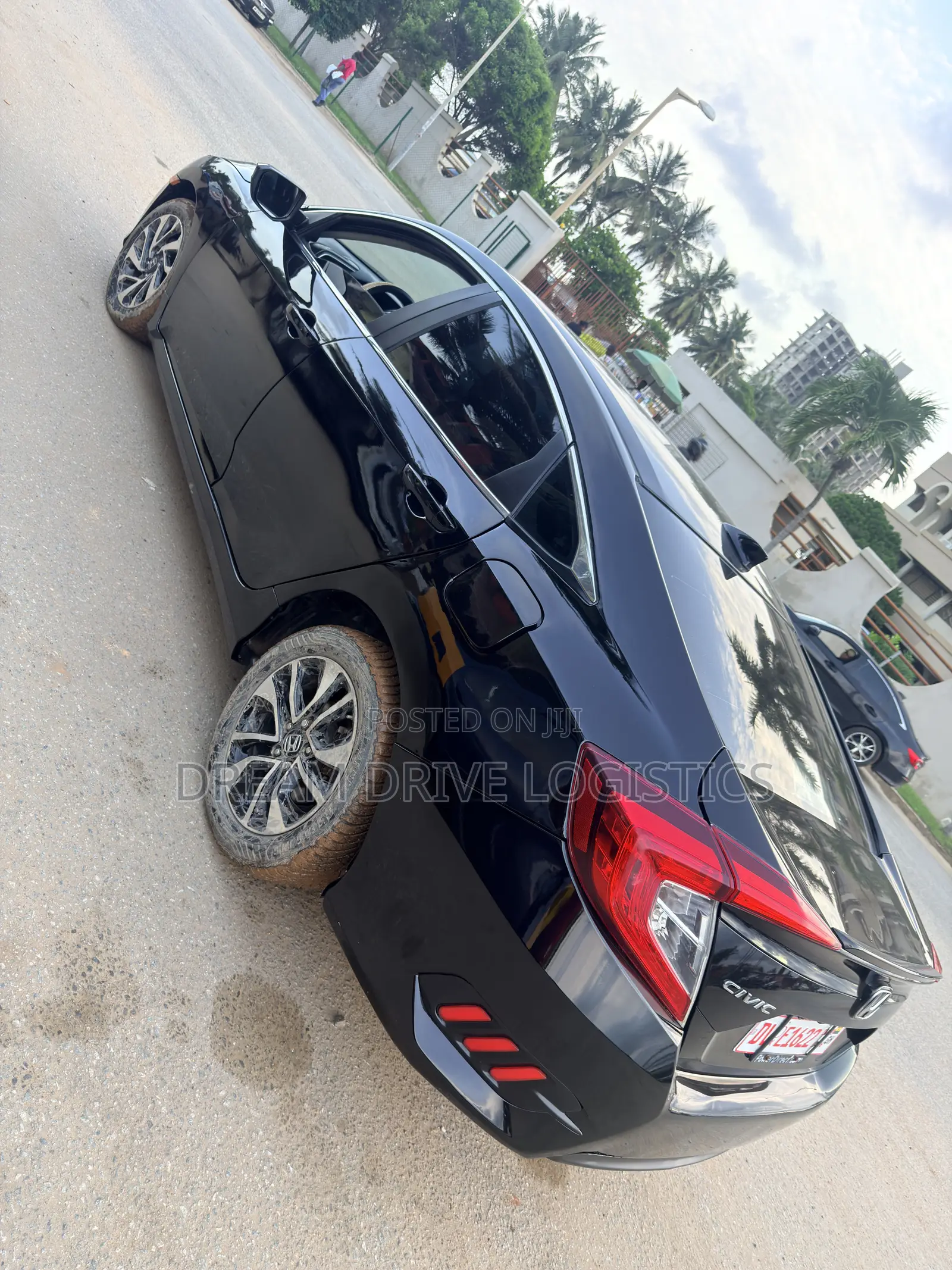 Honda Civic EX-L Sedan 2018 Black