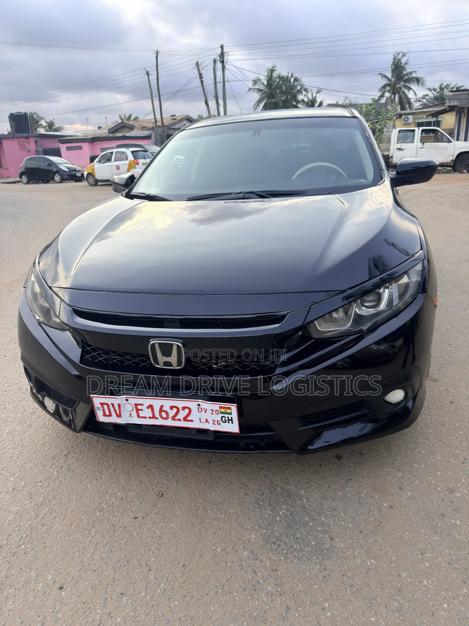Honda Civic EX-L Sedan 2018 Black