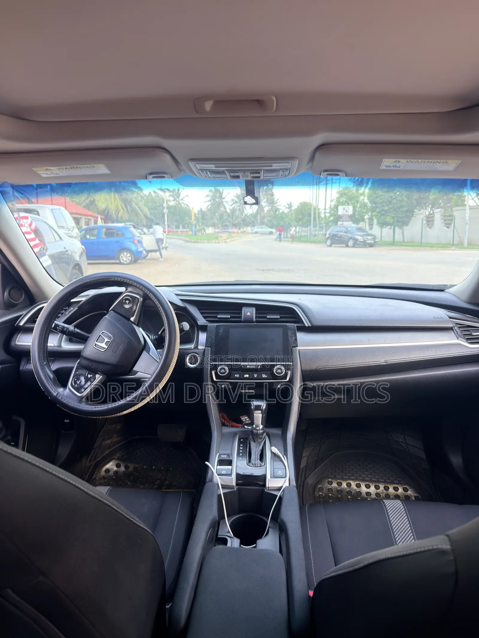 Honda Civic EX-L Sedan 2018 Black