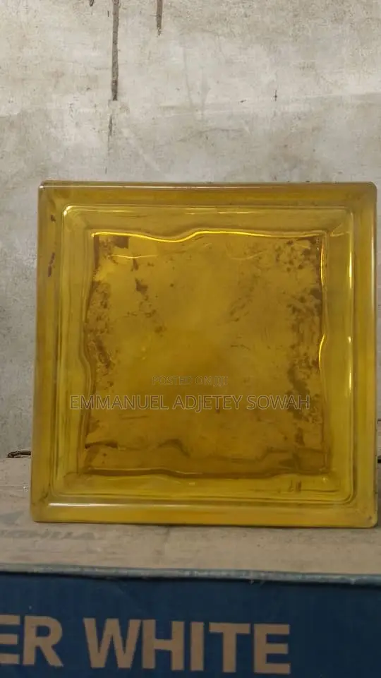 Coloured Glass Block