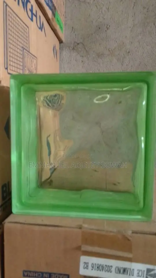 Coloured Glass Block