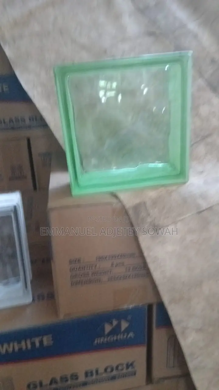 Coloured Glass Block