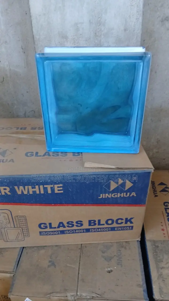 Coloured Glass Block