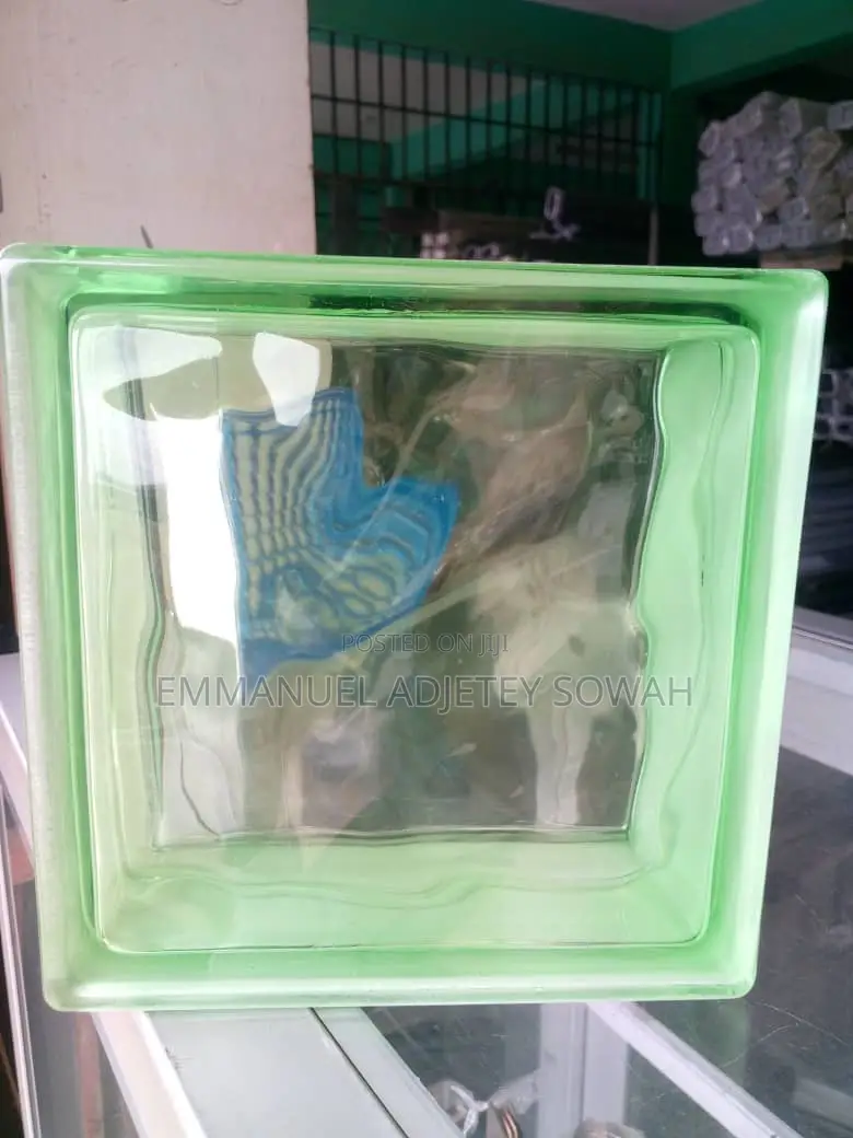 Coloured Glass Block