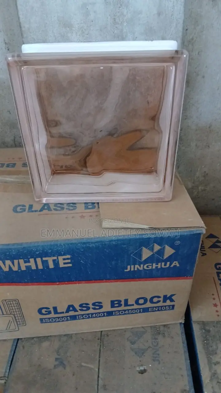 Coloured Glass Block