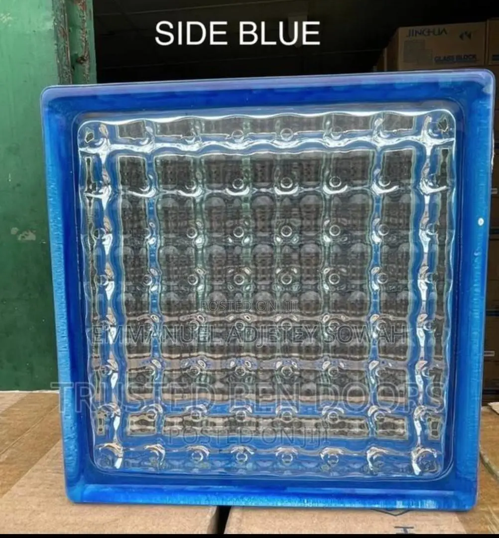 Coloured Glass Block