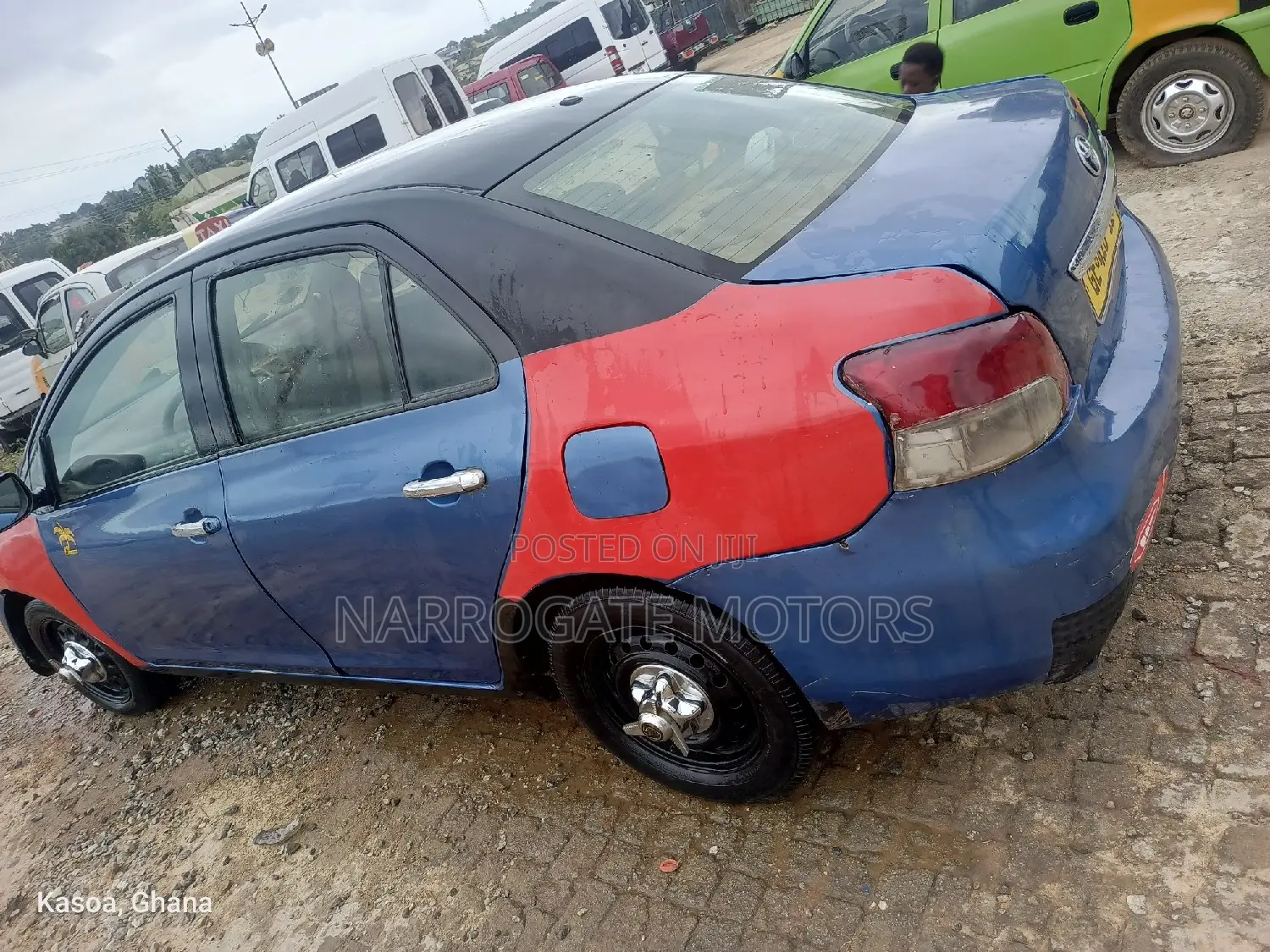 Toyota Yaris 2010 Blue