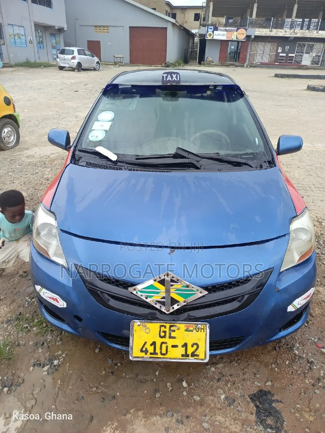 Toyota Yaris 2010 Blue