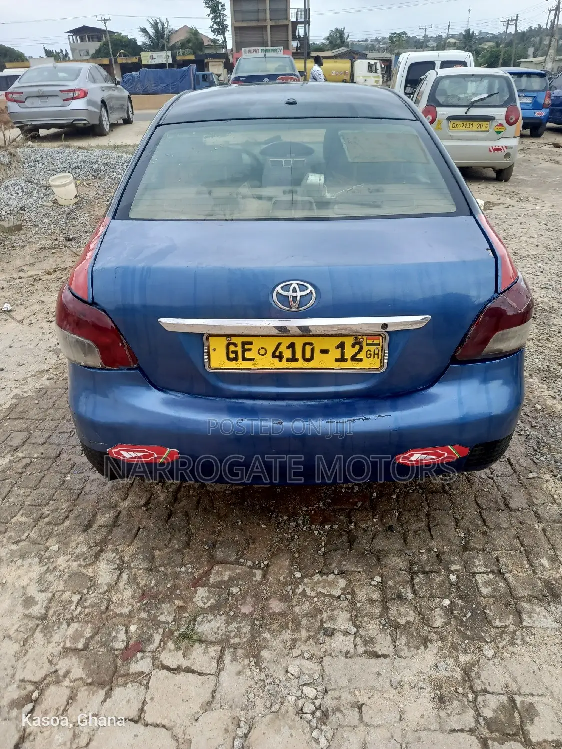 Toyota Yaris 2010 Blue