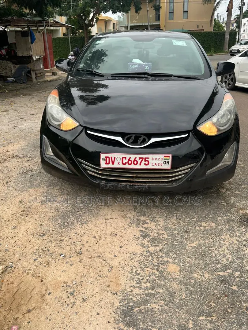 Hyundai Elantra 2013 Black