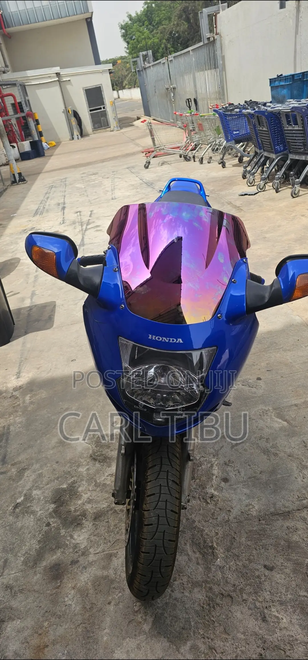 Honda CBR 2007 Blue