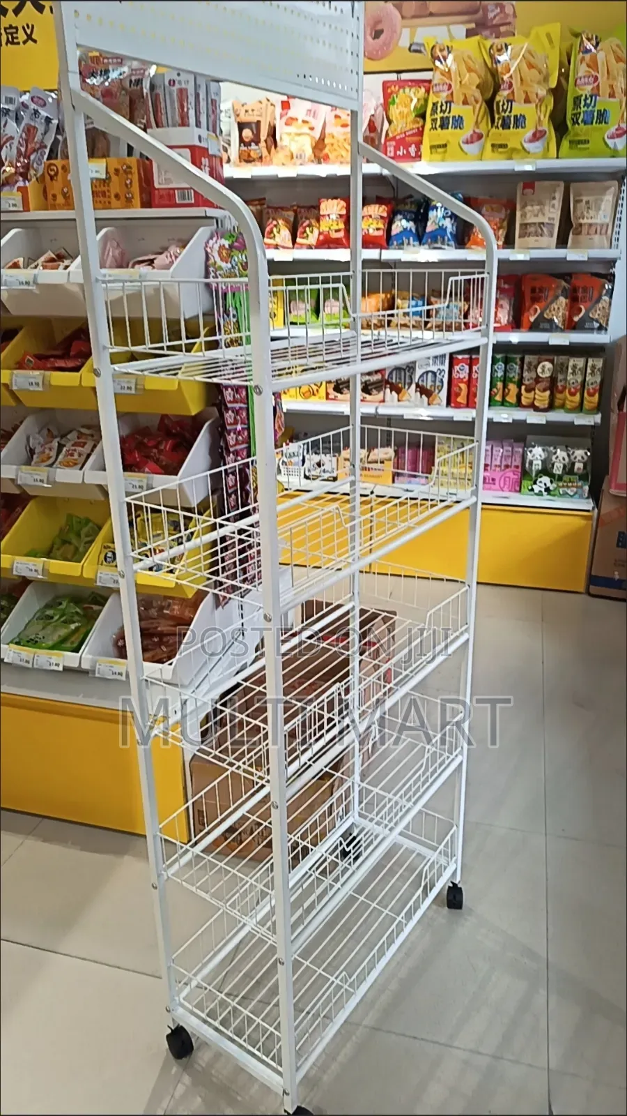 Storage Rack, Trolley Display Storage