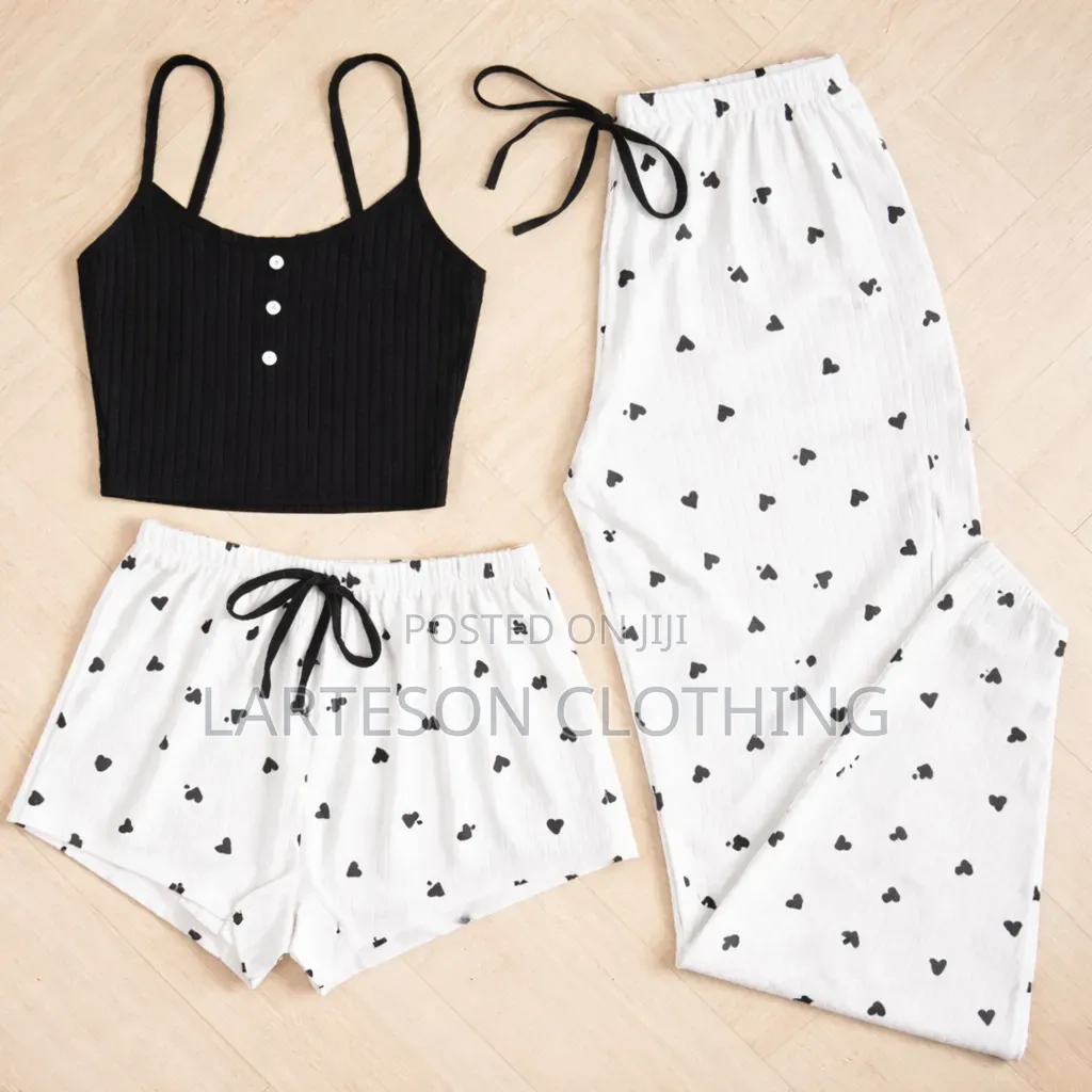 Three Piece Sleepwear Set
