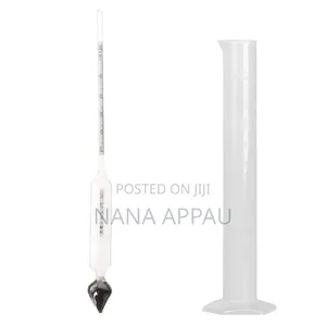 Alcohol Hydrometer 0% to 50% .