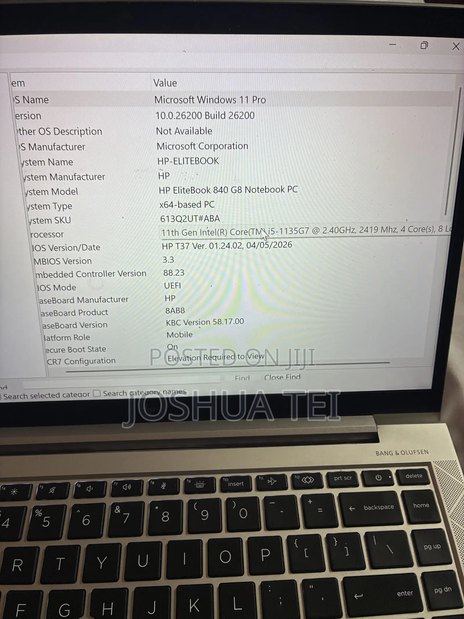 Laptop HP EliteBook 840 G8 16GB Intel Core i5 SSD 256GB