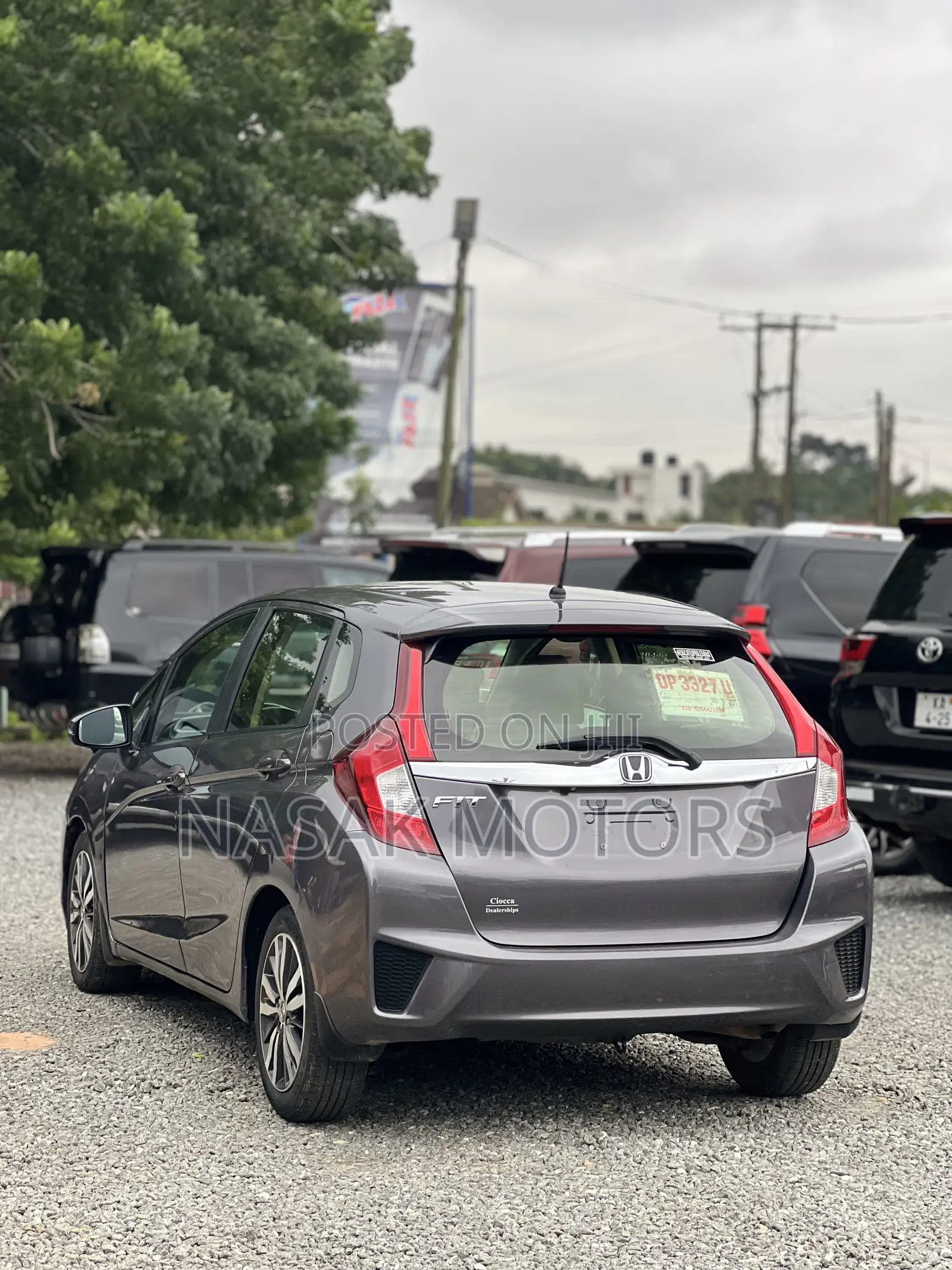Honda Fit EX-L 2017 Gray