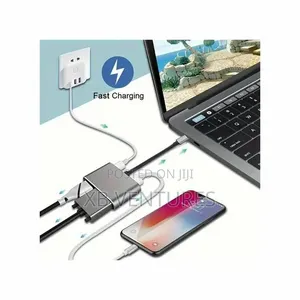 4-in-1 Adapter Type-C Hub Pd100w+Usb3.0+Hdmi+Vga