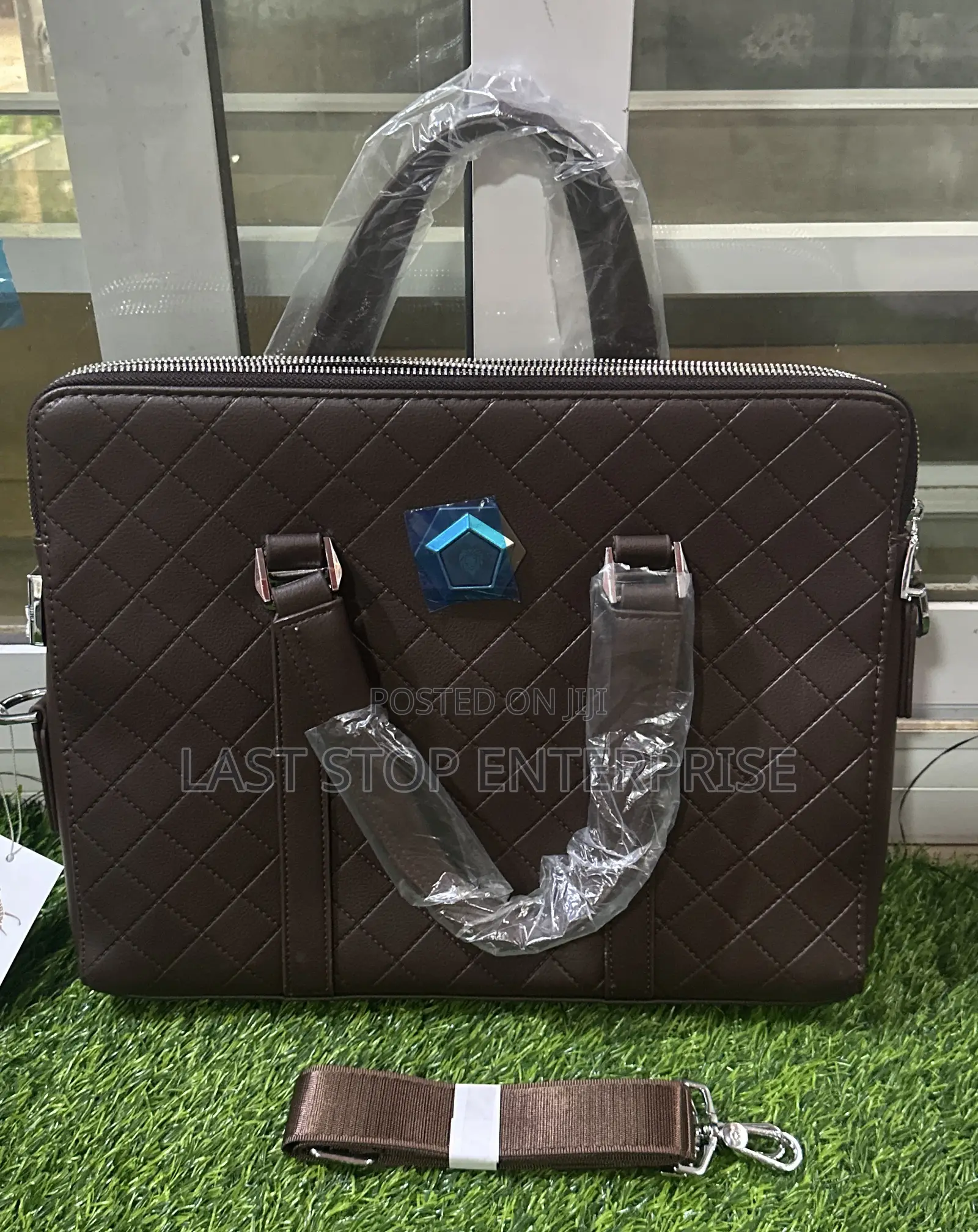 Quality and Classic Double Zipper Office and Laptop Bag