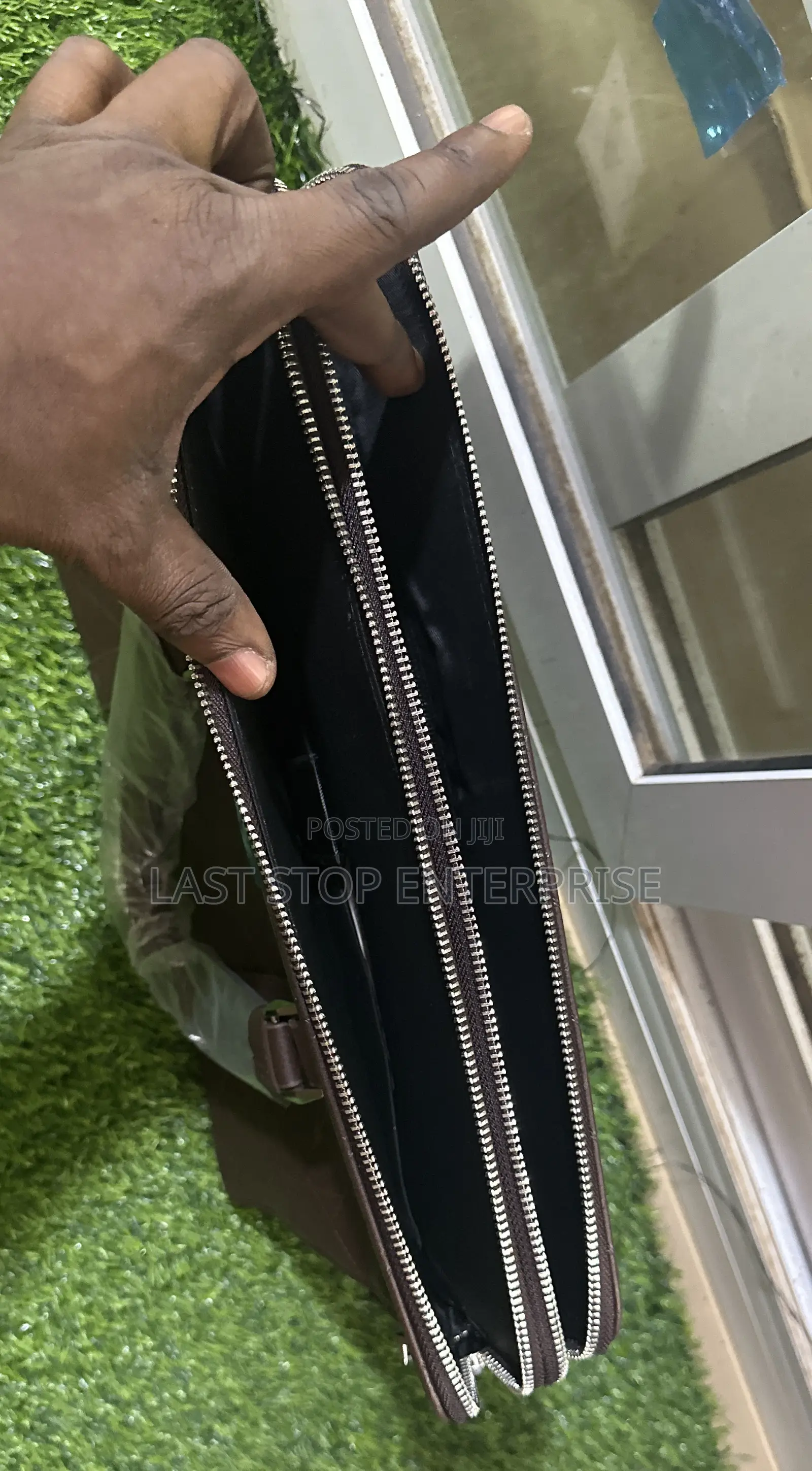 Quality and Classic Double Zipper Office and Laptop Bag