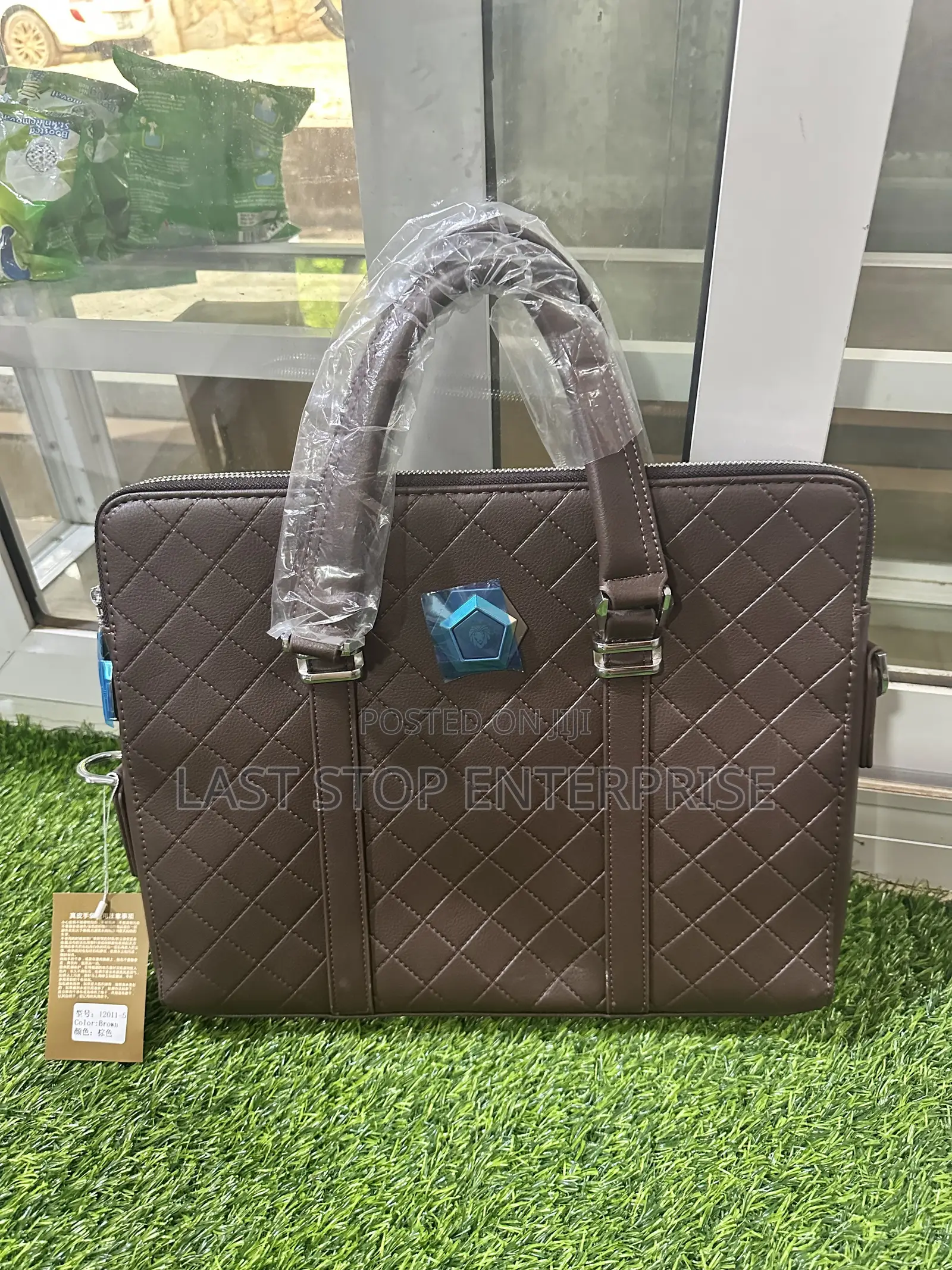 Quality and Classic Double Zipper Office and Laptop Bag