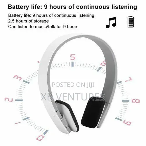 Aec Long Life Battery Wireless Bluetooth Headsets Earphones Portable