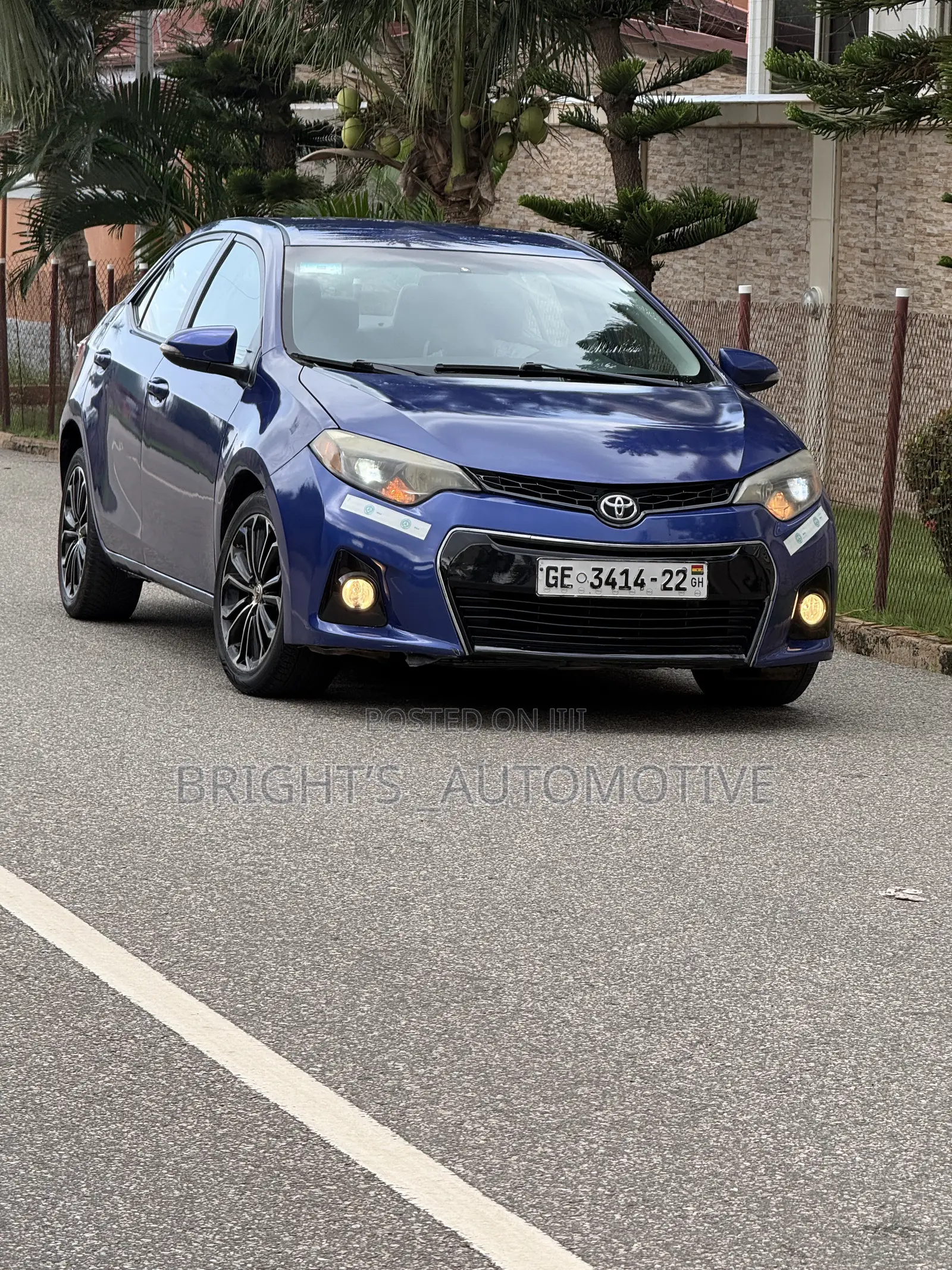Toyota Corolla S 4dr Sedan (1.8L 4cyl CVT) 2016 Blue