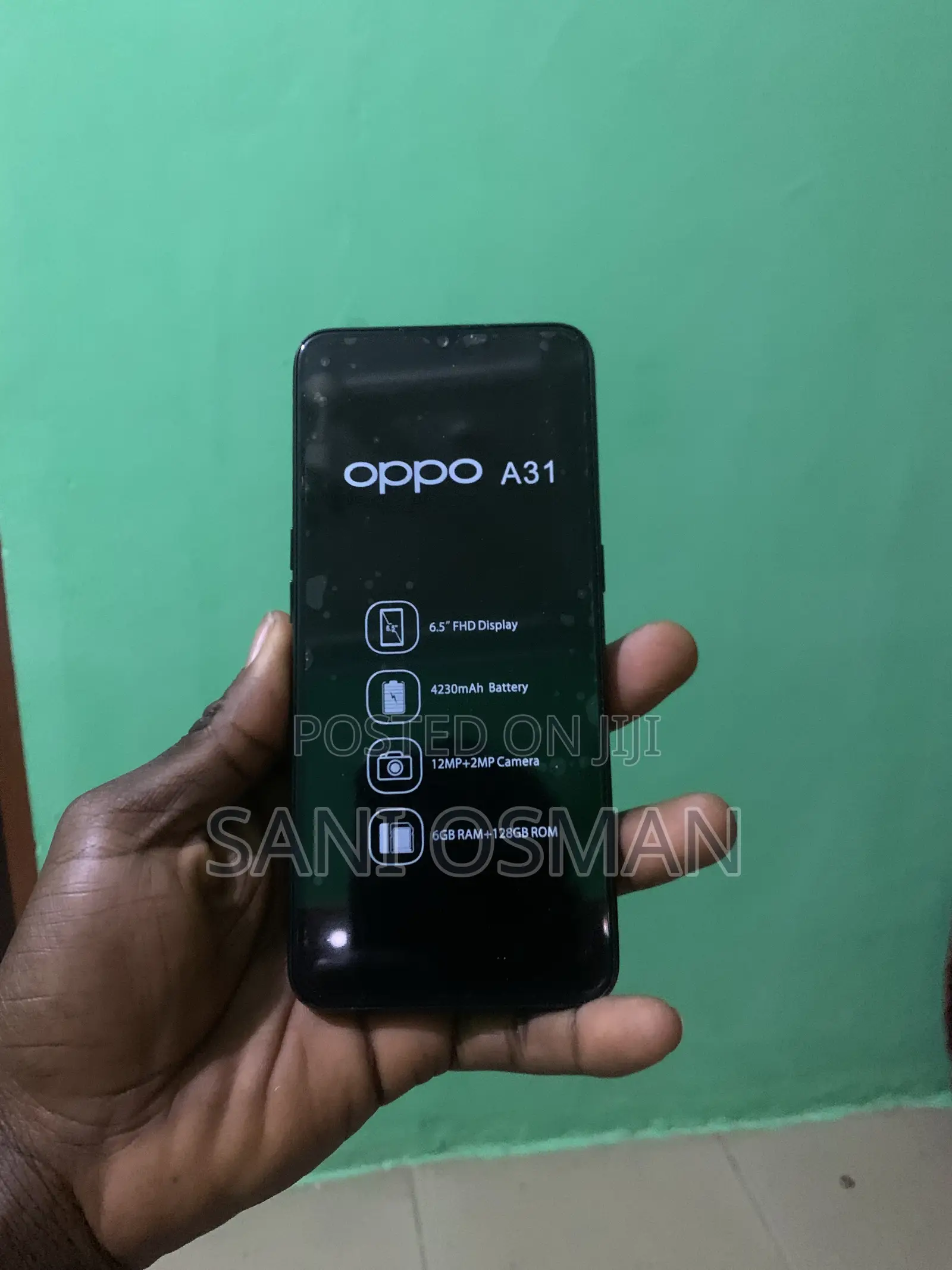 New Oppo A31 128 GB Black