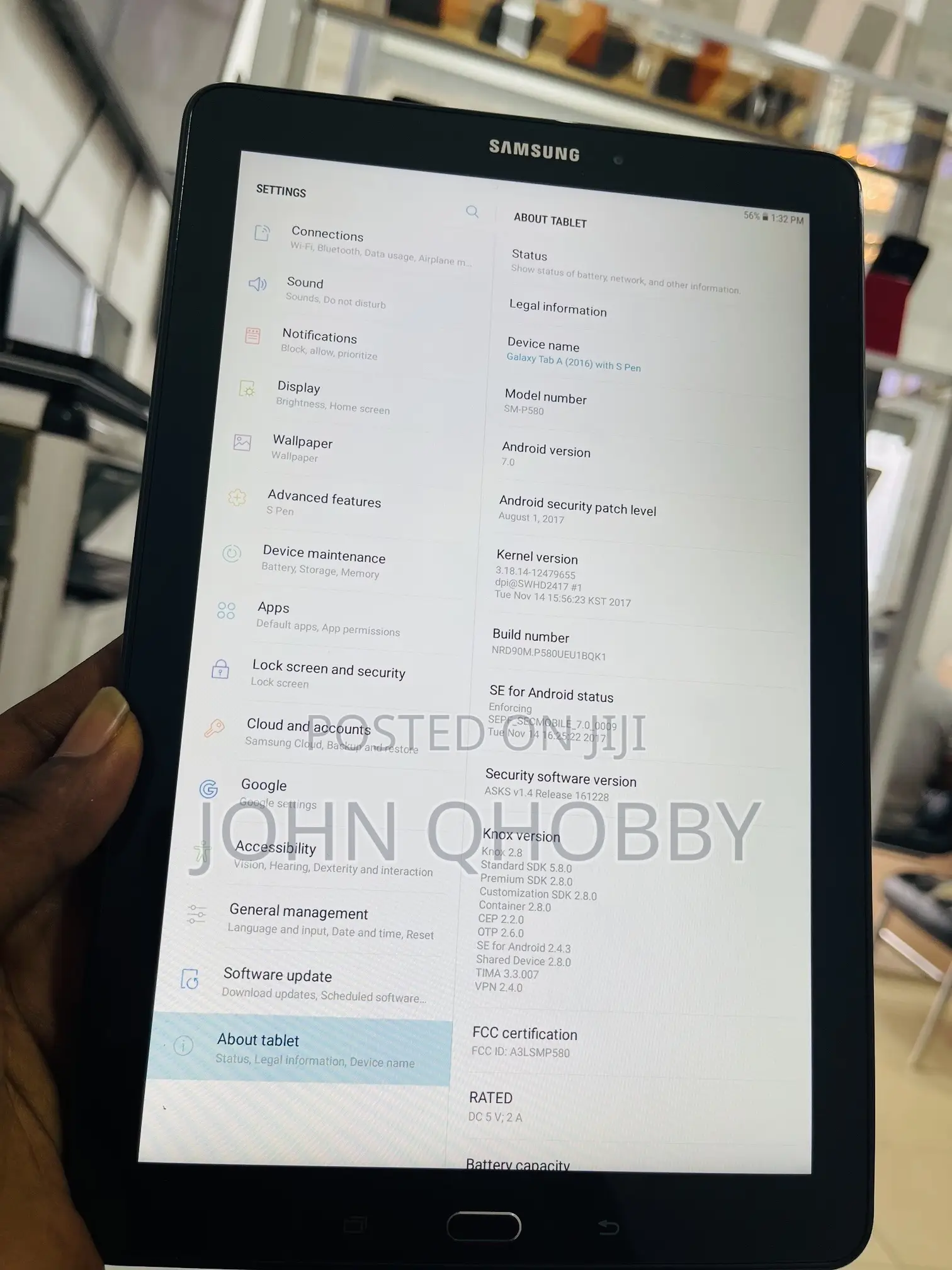 Samsung Galaxy Tab A 10.1 & S Pen (2016) 16 GB Black