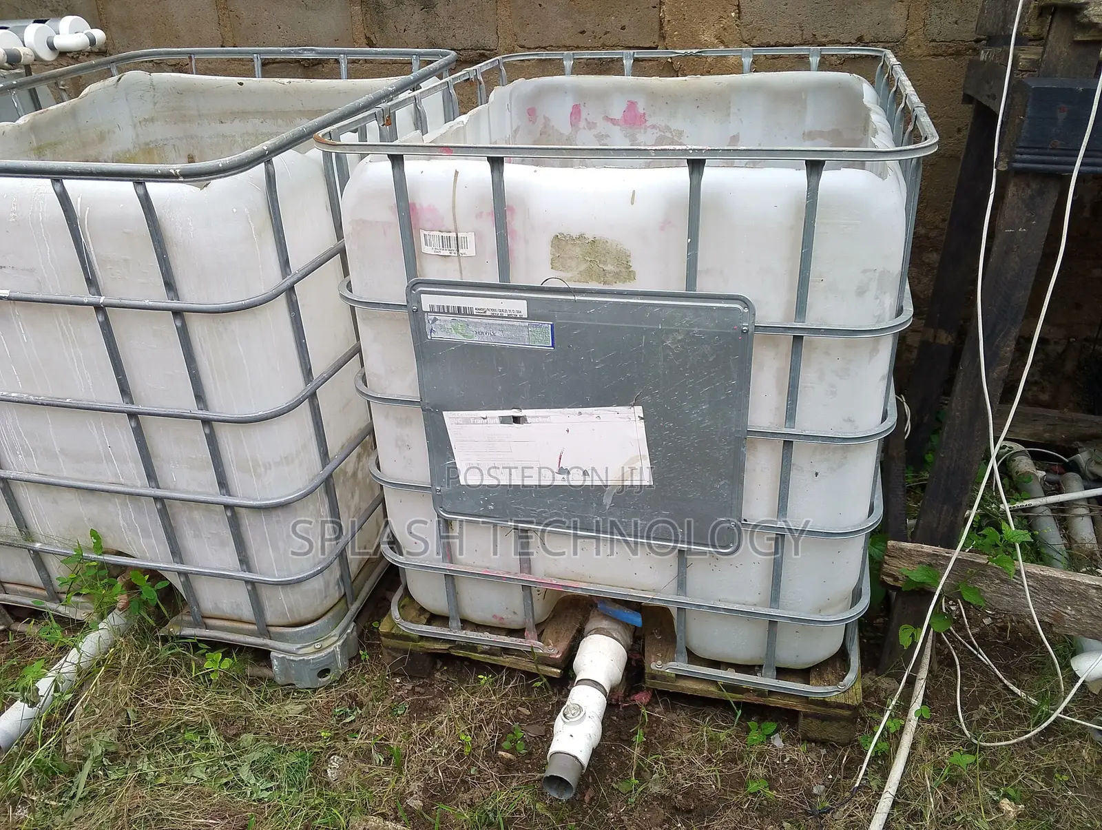 Open Ibc Tanks Reduced for Quick Sale