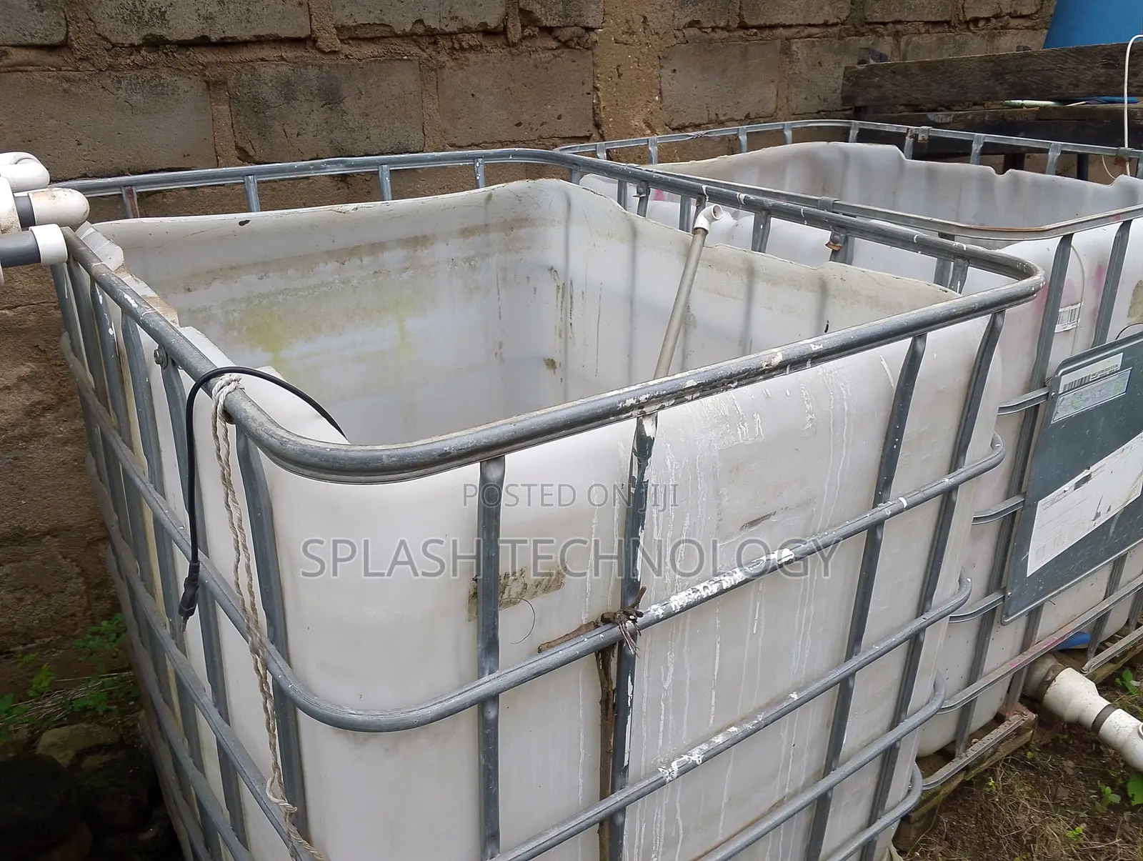 Open Ibc Tanks Reduced for Quick Sale
