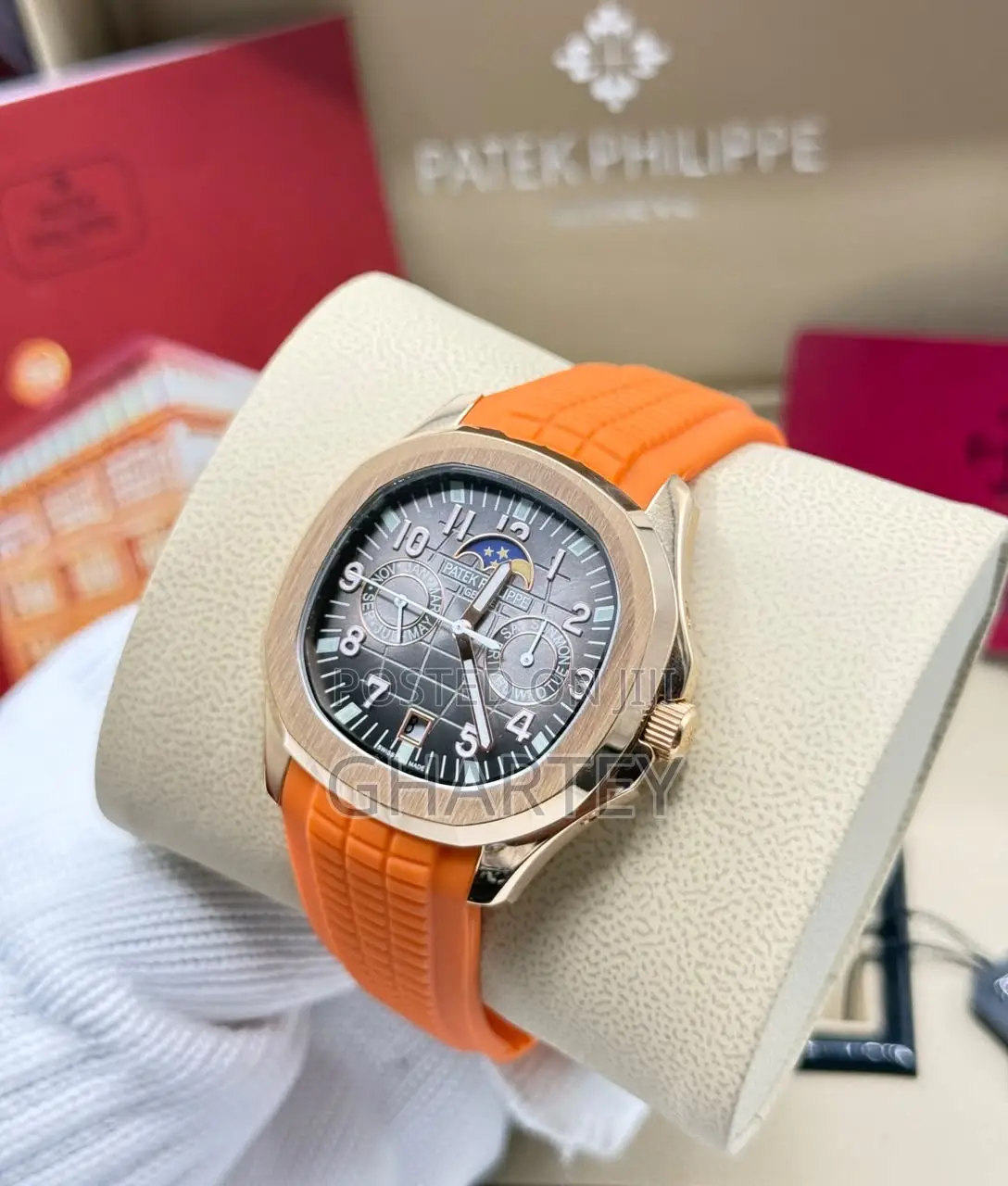 Patek Philippe Nautilus Rose Gold Chronograph – Timeless Luxury Watch
