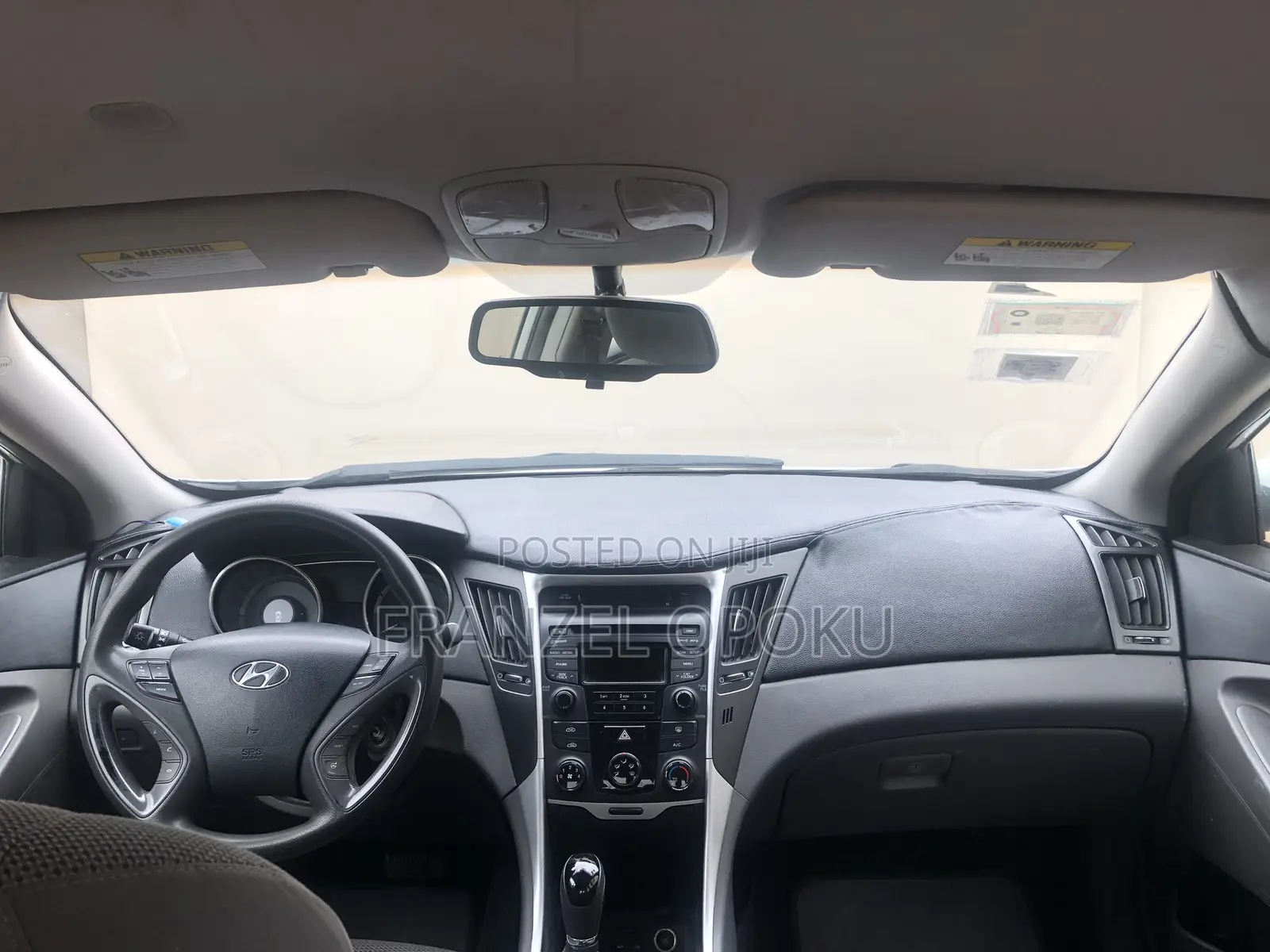 Hyundai Sonata GLS 4dr Sedan (2.4L 4cyl 6A) 2014 White